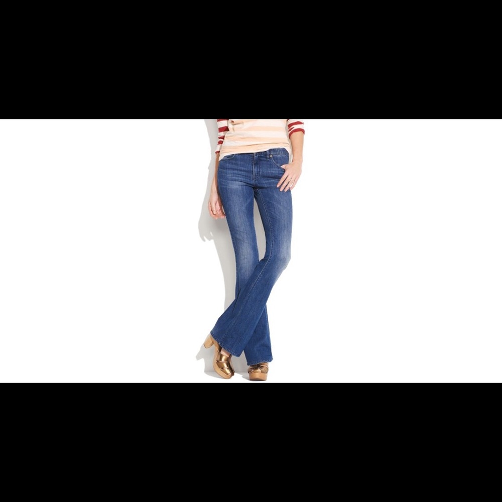 Madewell flea market flare denim